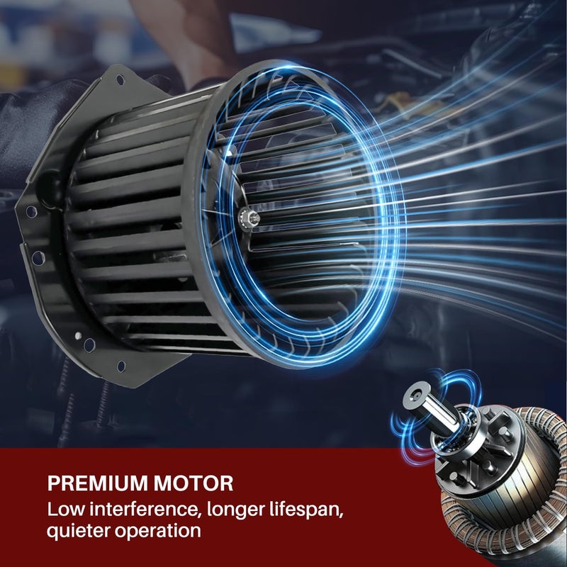 Aspligo 700092 AC Heater Blower Motor Fan Fit for Chevy Astro 1996-2005，Blazer 1995-2002, S10 1994-2004，for GMC Safari 1996-2005, Sonoma 1994-2004，19179474, 3010064, 15-81128 - Image 5